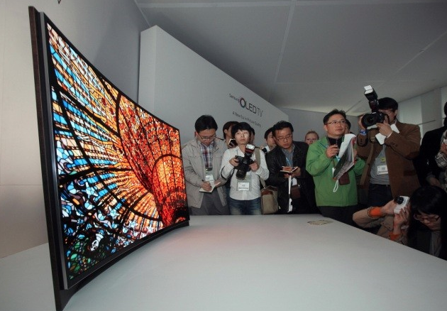 TV Curvo CES 2014