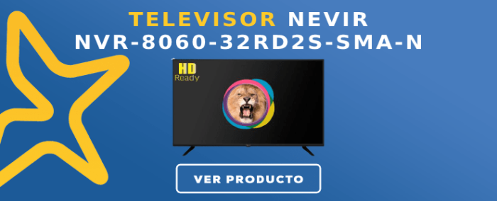 Televisor Nevir NVR-8060-32RD2S-SMA-N