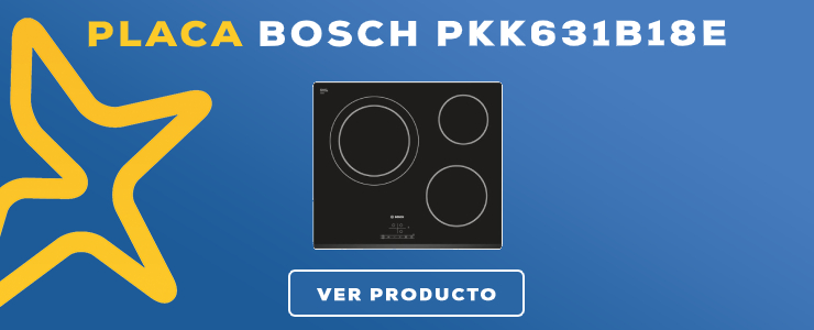 placa vitrocerámica Bosch PKK631B18E