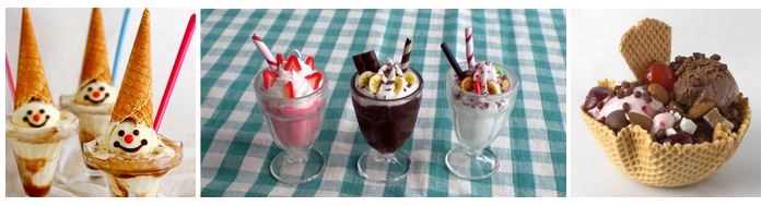helados decorados