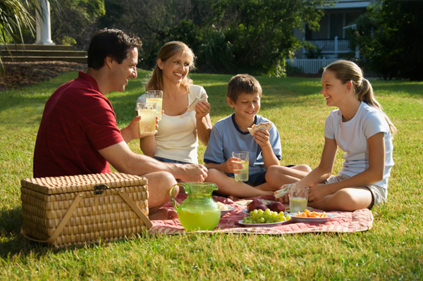 picnic en familia