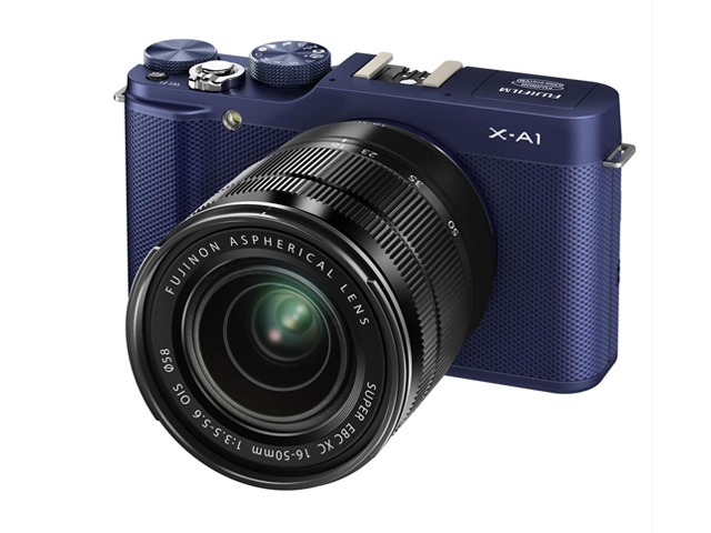 Cámara evil Fujifilm X-A1+XC16-50mm Azul