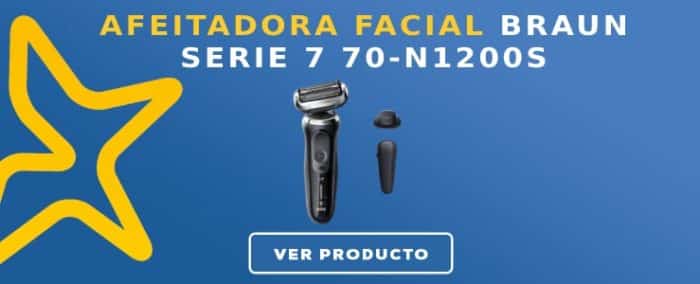 Afeitadora facial Braun Serie 7 70-N1200s