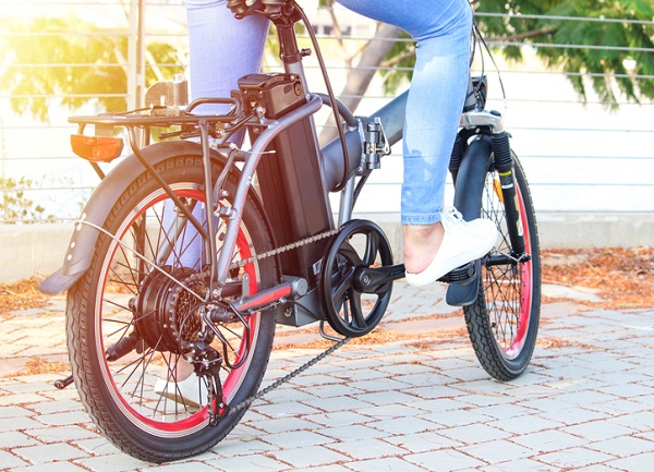 bicicleta eléctrica plegable