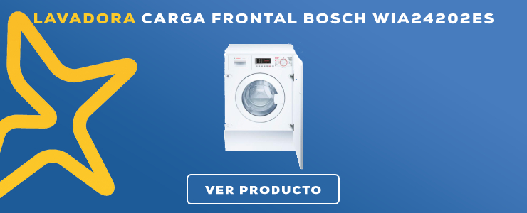 lavadora Bosch integrable