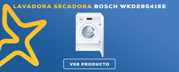 lavadora Bosch integrable