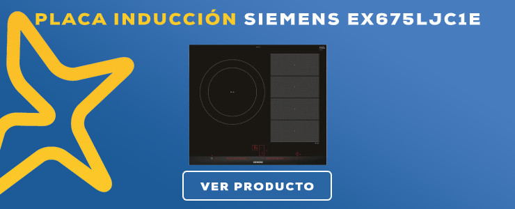 placa de inducción siemens