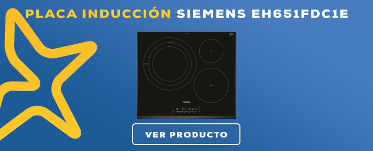 placa de inducción Siemens