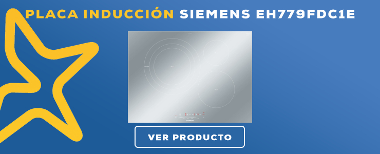 placa de inducción Siemens