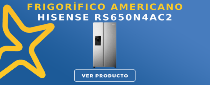 Frigorífico americano Hisense RS650N4AC2