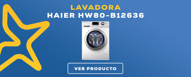 lavadora carga frontal Haier