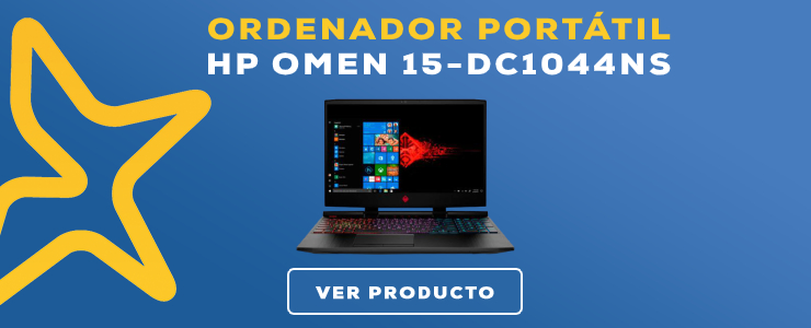 ordenador portátil HP OMEN 15-DC1044NS
