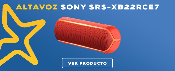 altavoz Sony SRS-XB22RCE7
