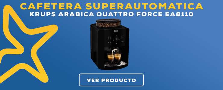 cafetera superautomatica Krups Arabica Quattro Force EA8110