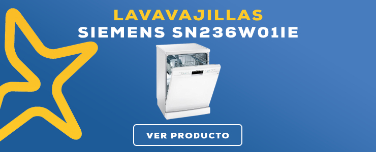 lavavajillas Siemens SN236W01IE