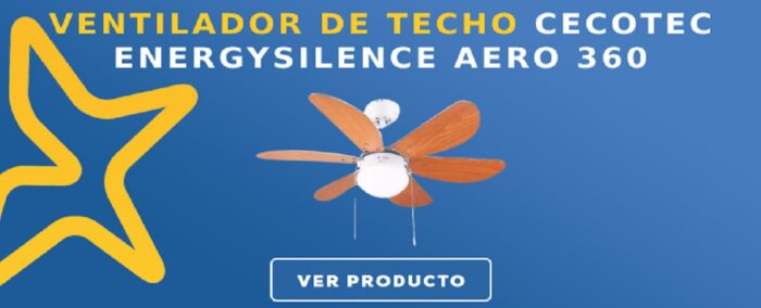 Ventilador de techo Cecotec Energysilence Aero 360