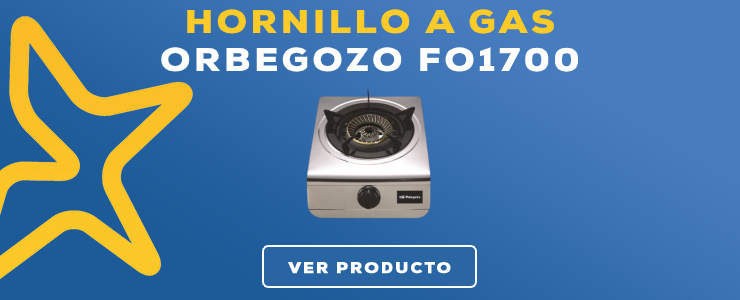 hornillo a gas Orbegozo FO1700