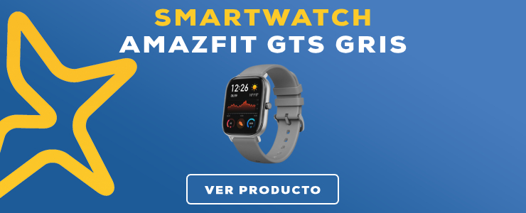 smartwatch Amazfit GTS Gris