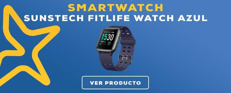 smartwatch Sunstech FITLIFE WATCH AZUL