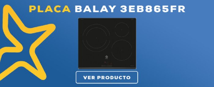 placa de inducción Balay 3EB865FR
