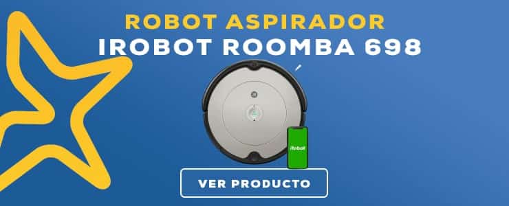 robot aspirador Irobot ROOMBA 698