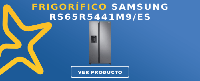 Frigorífico americano Samsung RS65R5441M9ES