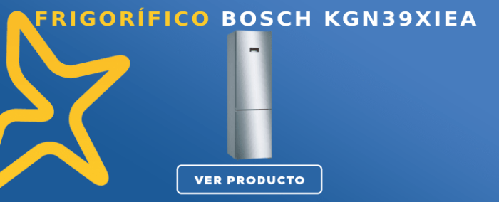 Frigorífico combi Bosch KGN39XIEA