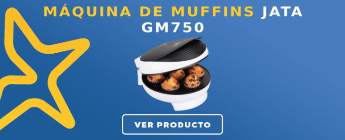 Máquina de Muffins JATA GM750