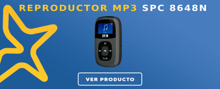 Reproductor Mp3 SPC 8648N