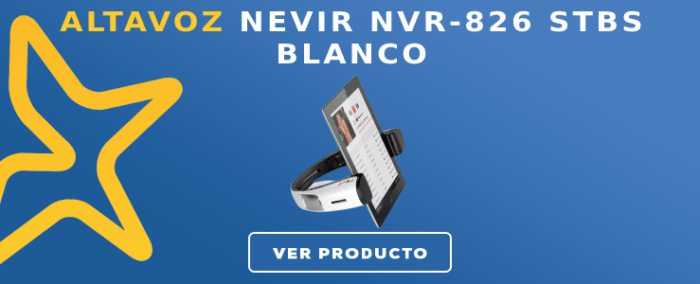 Altavoz Nevir NVR-826 STBS Blanco