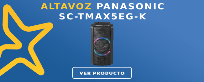 Altavoz Panasonic SC-TMAX5EG-K