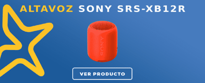 Altavoz Sony SRS-XB12R
