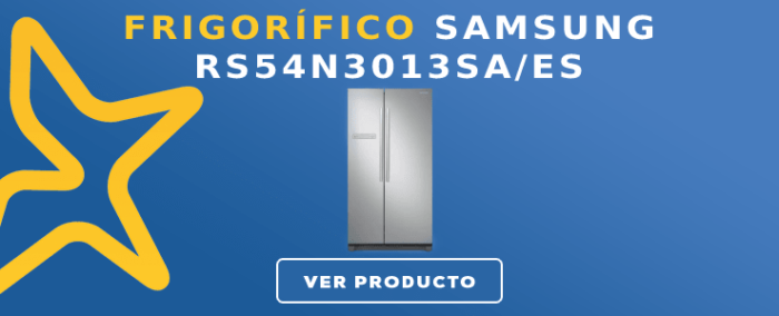Frigorífico americano Samsung RS54N3013SAES