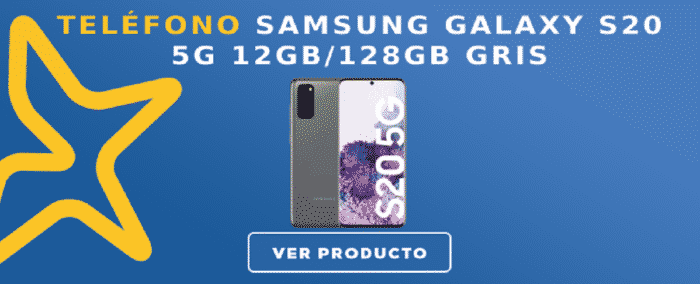 Telefono libre Samsung Galaxy S20 5G 12GB/128GB Gris