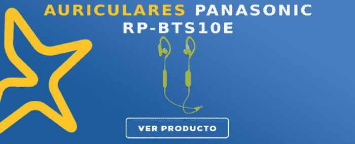 Auriculares Panasonic RP-BTS10E