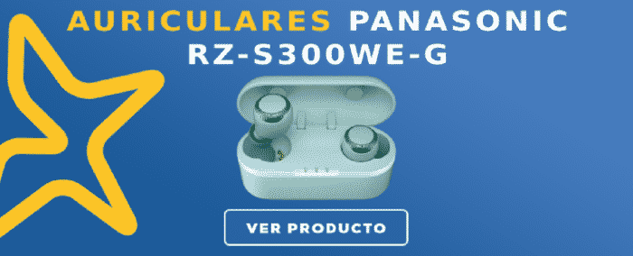 Auriculares Panasonic RZ-S300WE-G