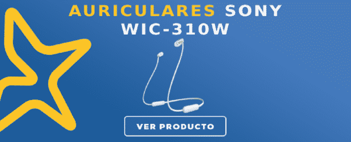 Auriculares Sony WIC-310W