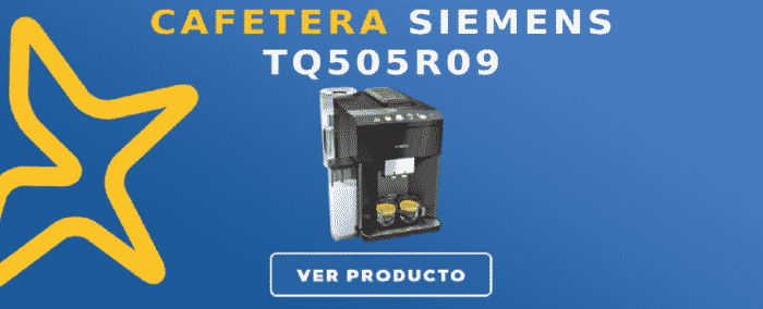 Cafetera superautomática SIEMENS TQ505R09