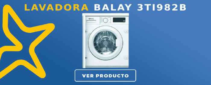 Lavadora carga frontal Balay 3TI982B