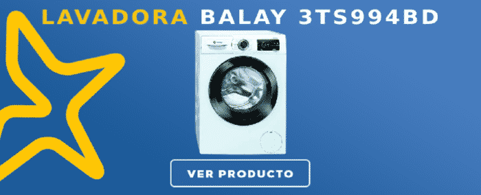 Lavadora carga frontal Balay 3TS994BD