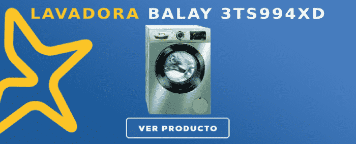 Lavadora carga frontal Balay 3TS994XD