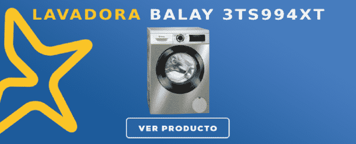 Lavadora carga frontal Balay 3TS994XT