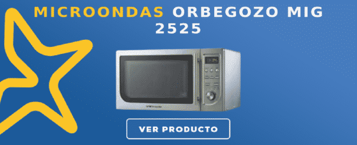 Microondas Orbegozo MIG 2525