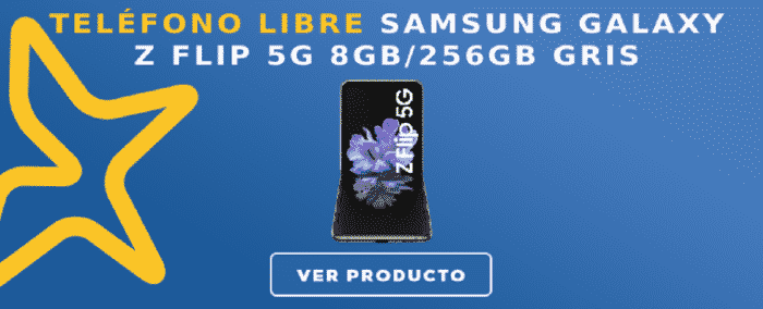 Telefono libre Samsung Galaxy Z FLIP 5G 8GB/256GB Gris