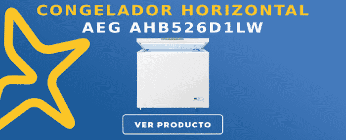 congelador horizontal AEG AHB526D1LW