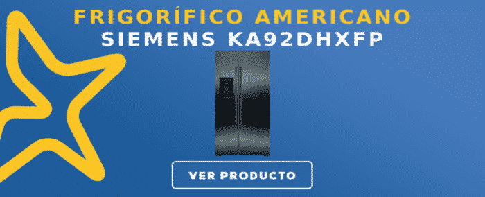 Frigorífico americano Siemens KA92DHXFP