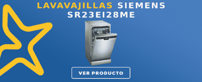 Minielectrodomésticos: Lavavajillas Siemens 45cm con VarioSpeed