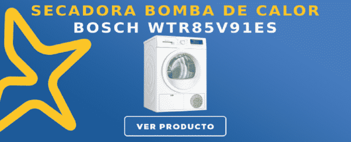 Secadora bomba de calor Bosch WTR85V91ES