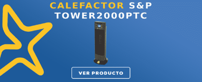 Calefactor S&P TOWER2000PTC
