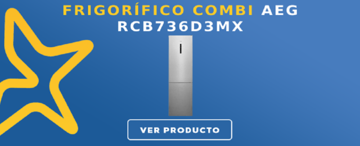 frigorífico combi AEG RCB736D3MX